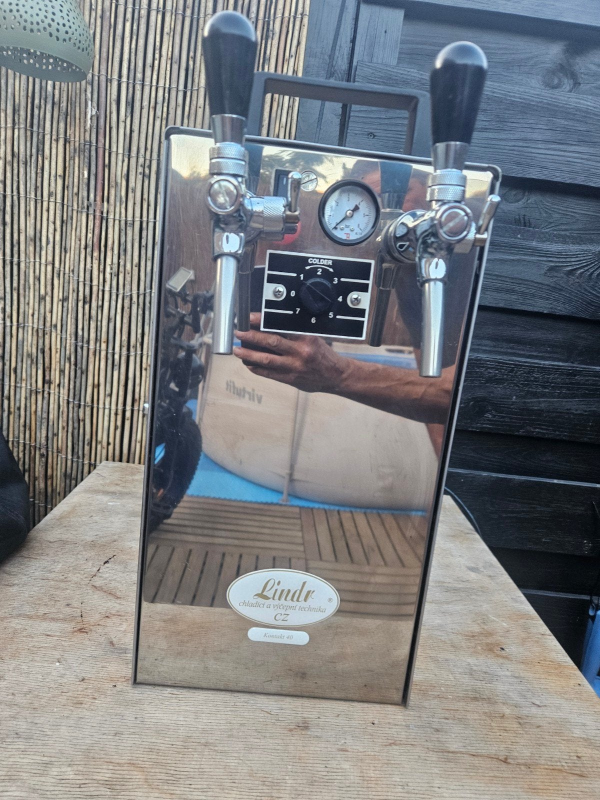 Lindr Kontakt 40/K Profi Green Line Biertap, Ophalen, Gebruikt