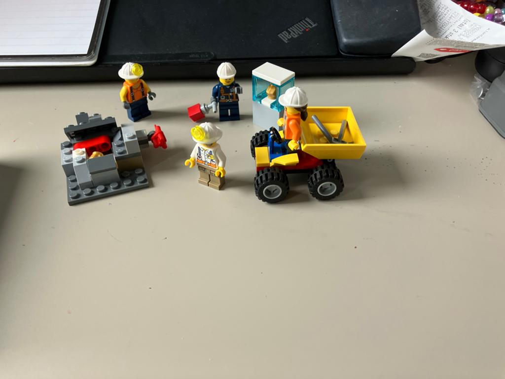 Lego City 60184 Mijnwerkers Starterset, City, Lego, Ophalen of Verzenden, Zo goed als nieuw
