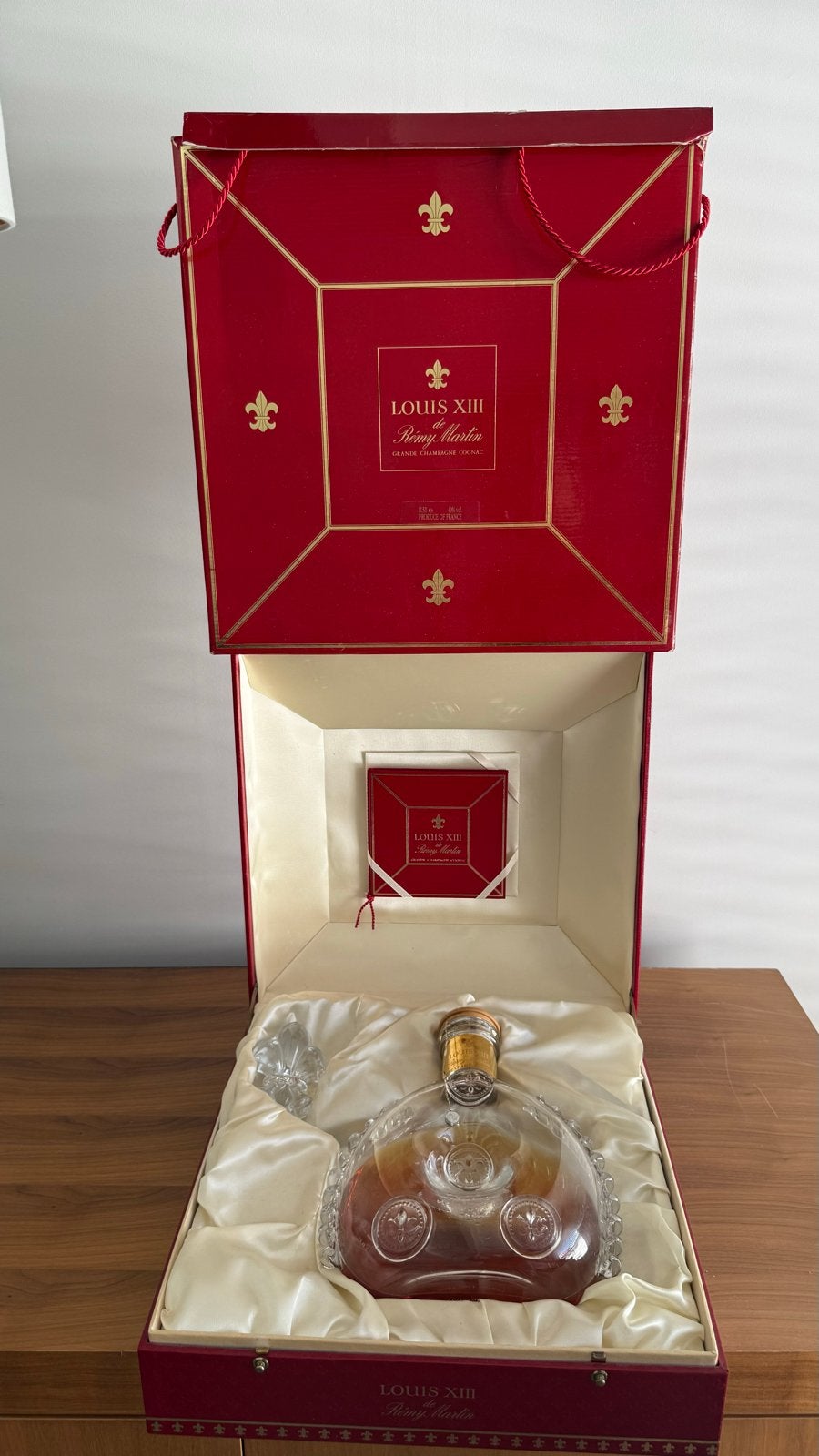 Louis XIII de Rémy Martin Baccarat Karaf + Box (Matching #), Ophalen