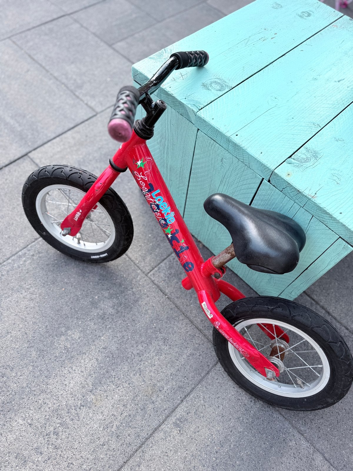 Loeki loopfiets 12 inch, Ophalen, Gebruikt, Loopfiets