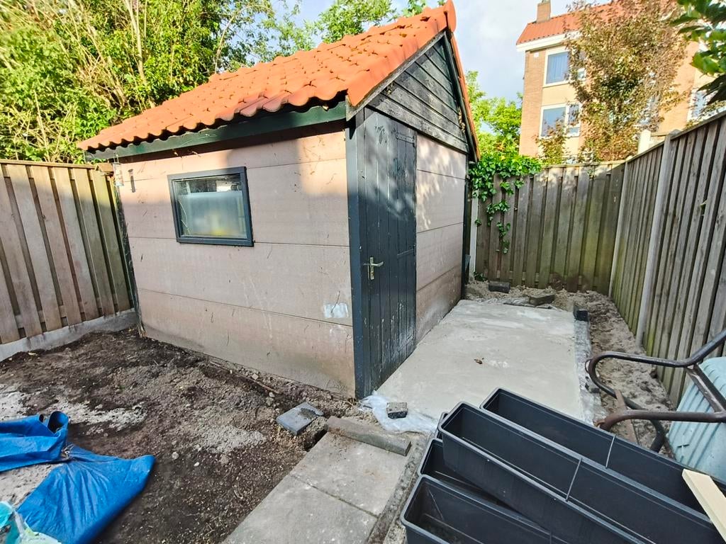Schuur, tuinhuis, Tuin en Terras, Ophalen, Gebruikt, 250 tot 500 cm