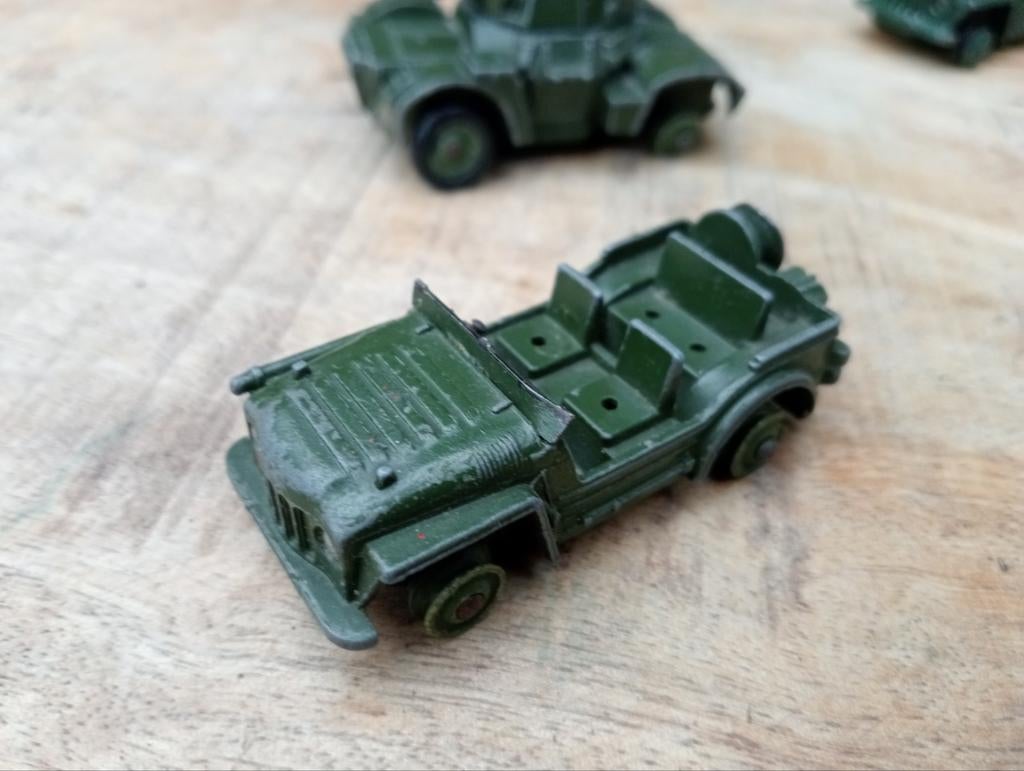 Austin Champ Dinky toys, Ophalen of Verzenden, Gebruikt