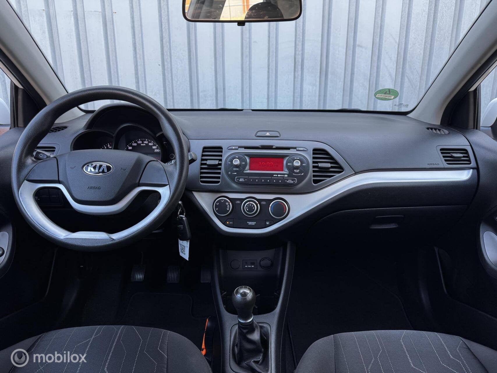 Kia Picanto 1.0 CVVT Comfort Pack | Airco | 5Drs, Auto's, Voorwielaandrijving, Euro 5, Zwart, 400 kg