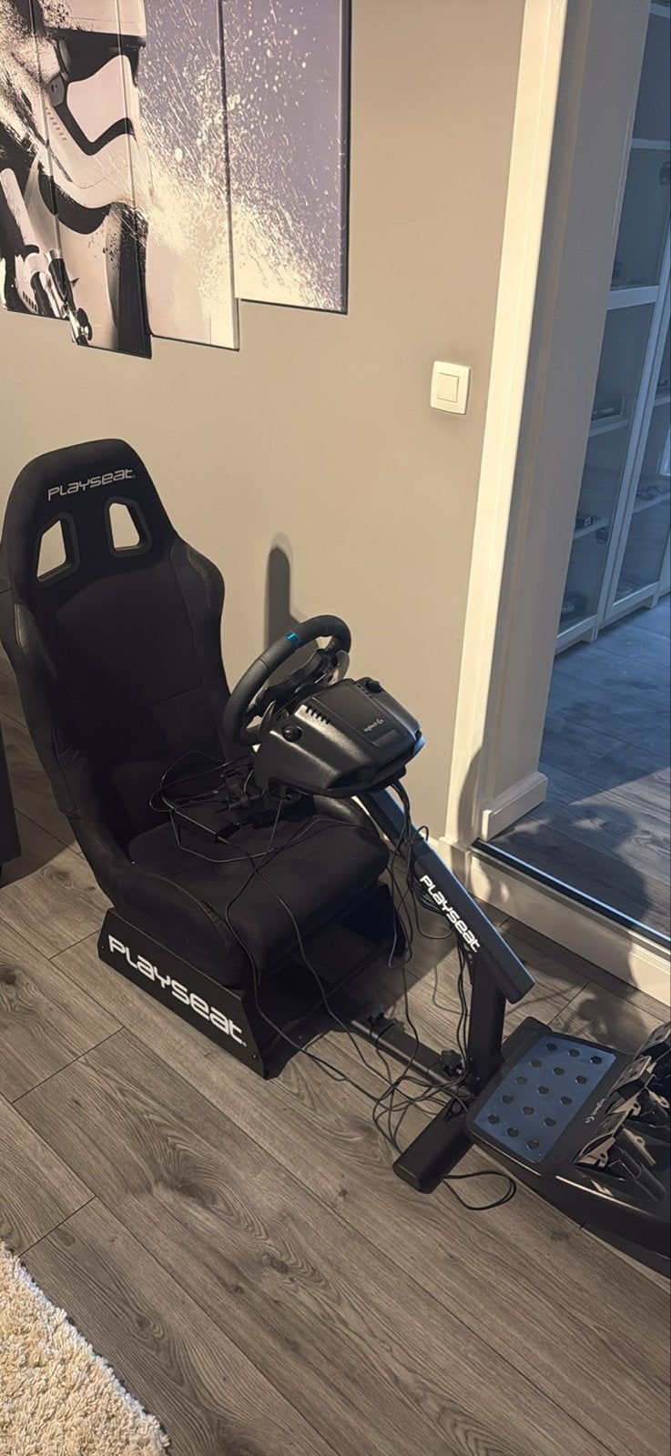Playseat met Logitech G29 racestuur en pedalen, Ophalen, Zo goed als nieuw, Playseat of Racestoel, PlayStation 3