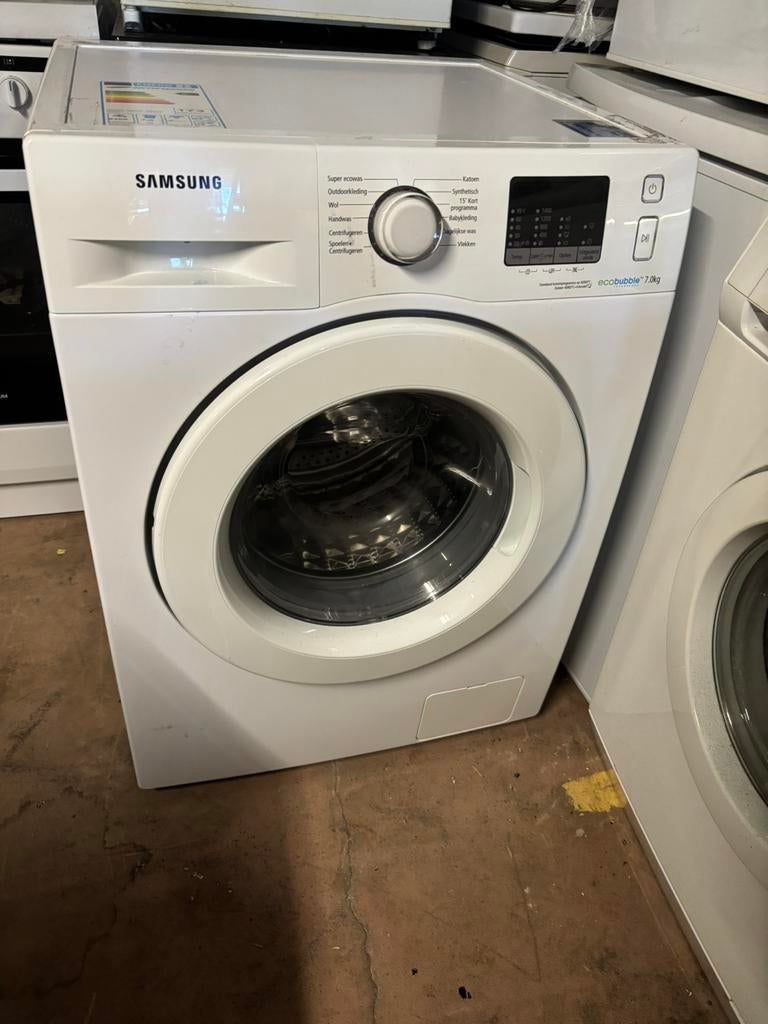 Samsung wasmachine Eco Bubble - 7kg - 60x60x85H, Ophalen of Verzenden, Zo goed als nieuw, Re, 85 tot 90 cm