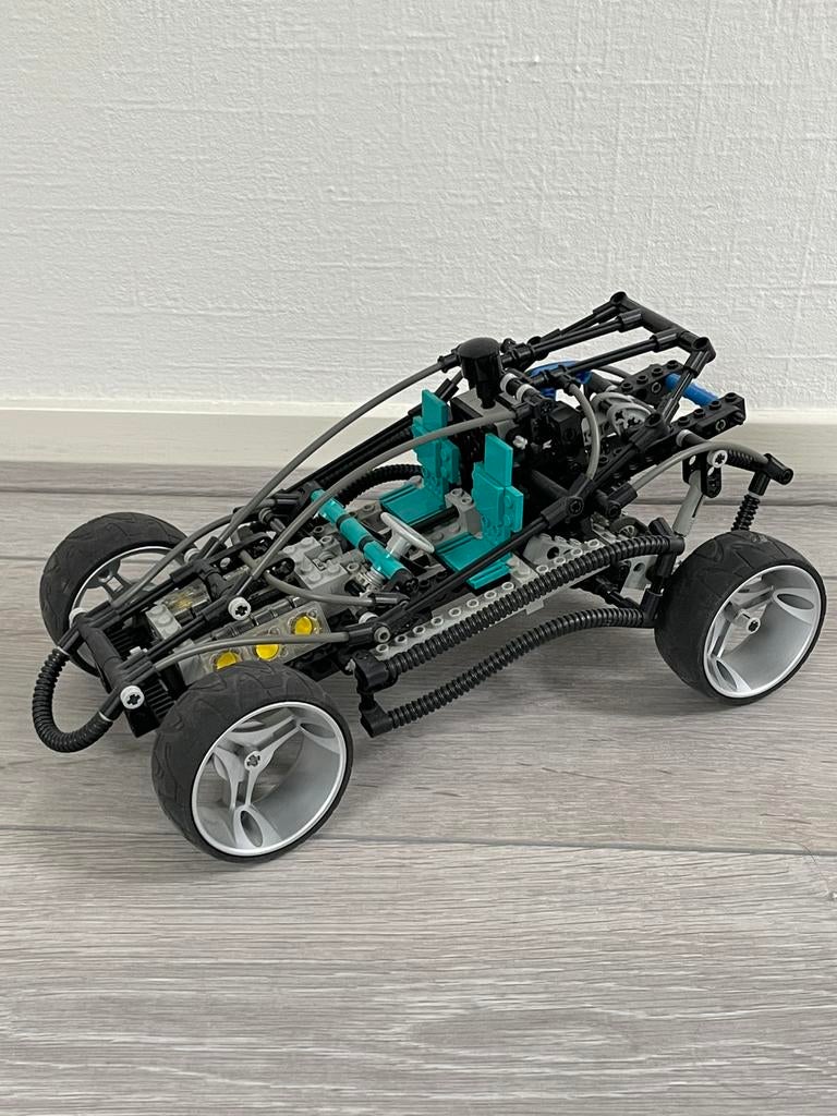 Lego Technic 8428 supersonische auto, Gebruikt, Lego, Ophalen of Verzenden, Complete set