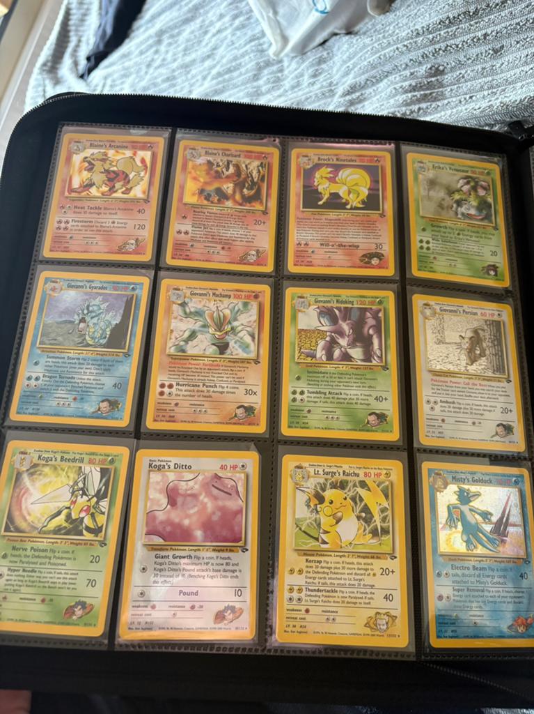 Gym challenge complete master set, Hobby en Vrije tijd, Verzamelkaartspellen | Pokémon, Ophalen of Verzenden, Zo goed als nieuw
