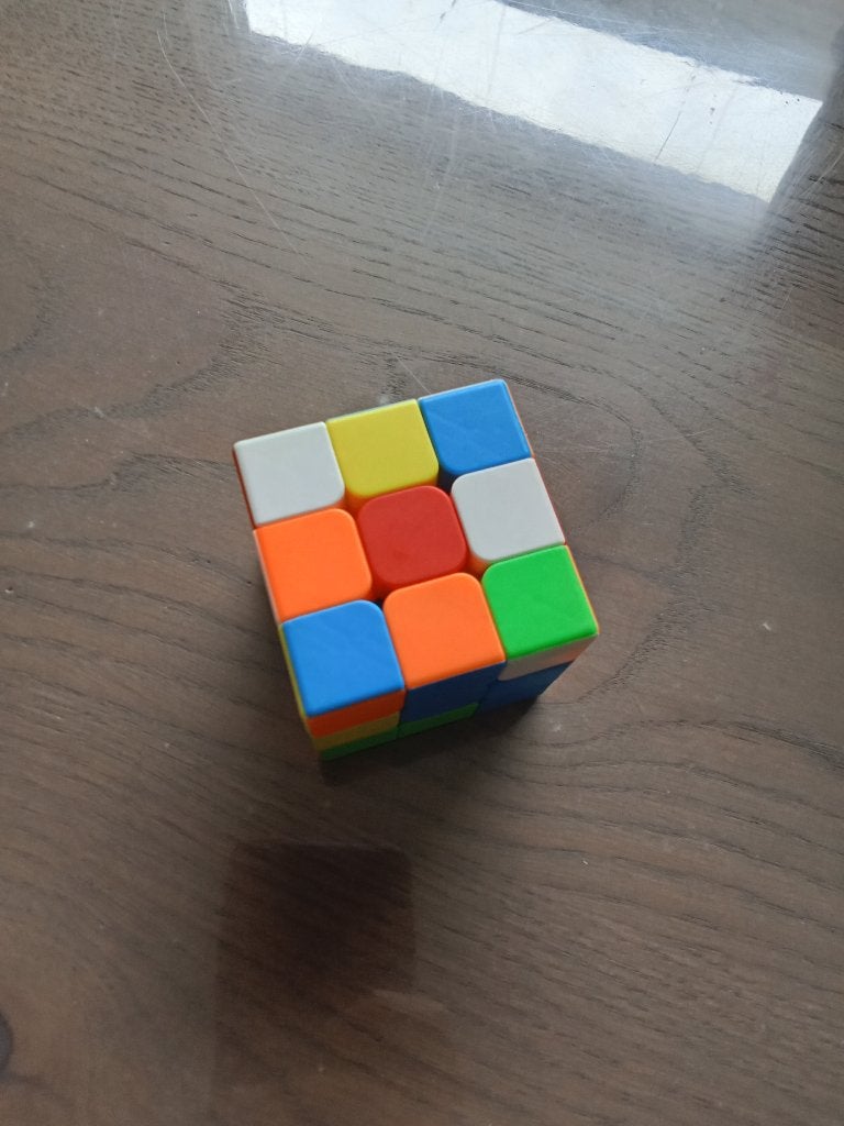 Rubix Cube, Ophalen of Verzenden, Minder dan 500 stukjes, Zo goed als nieuw, Rubik's of 3D-puzzel