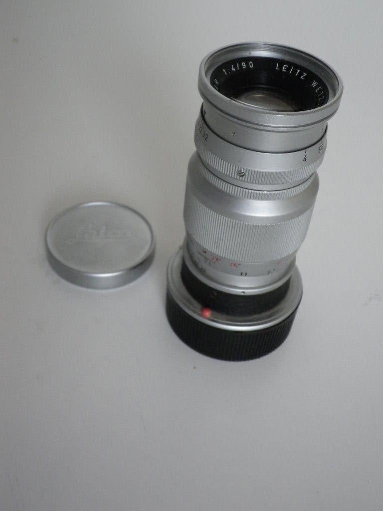 leitz elmar 1.4 90mm, 90 mm, Gebruikt, Leica, Leica M-mount