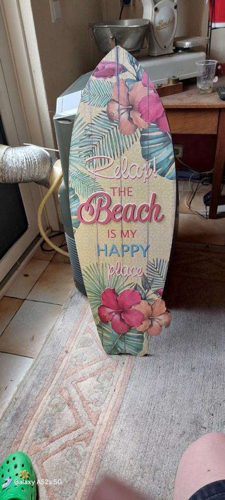 Relax ! The Beach muur plank, Ophalen of Verzenden, Nieuw