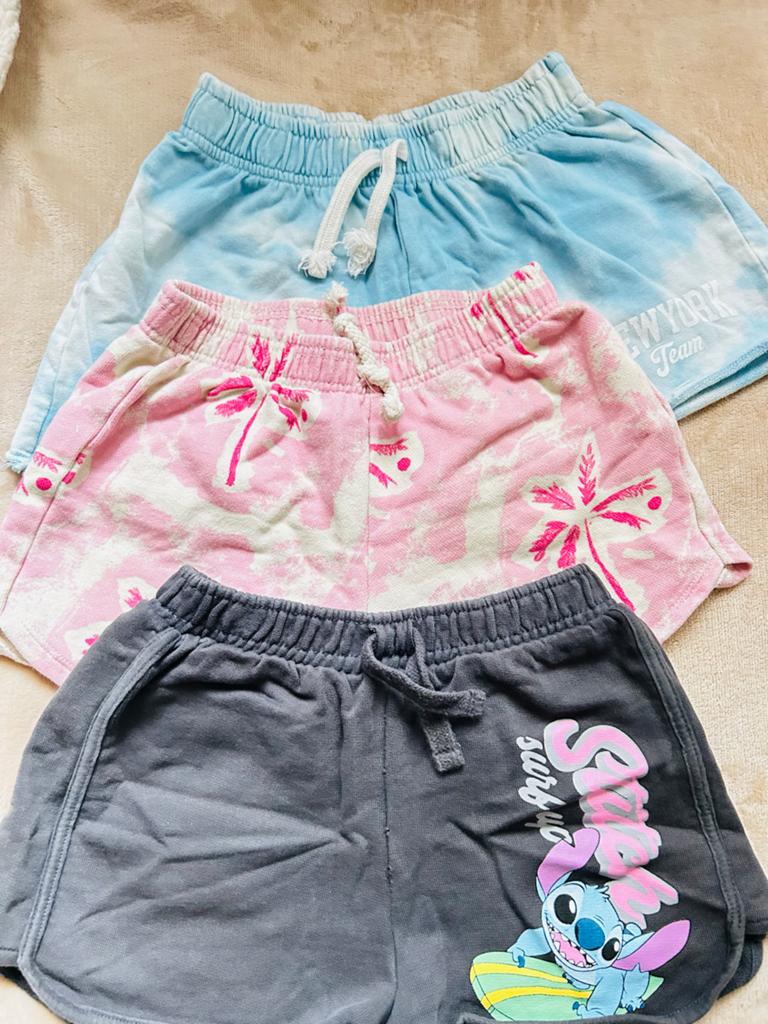 Set van 3 meisjes shorts, Zara, maat 134/140, Ophalen of Verzenden, Zo goed als nieuw