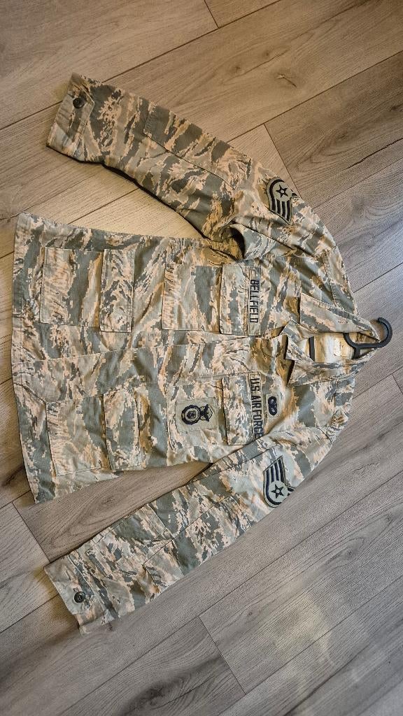 US air force jacket, Ophalen of Verzenden, Landmacht, Duitsland, Lintje, Medaille of Wings