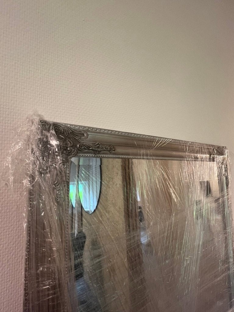 spiegel, Ophalen, 100 tot 150 cm, Zo goed als nieuw, Rechthoekig