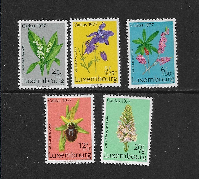 Postzegels  Luxemburg   957/961   PF, Ophalen of Verzenden, Luxemburg, Postfris