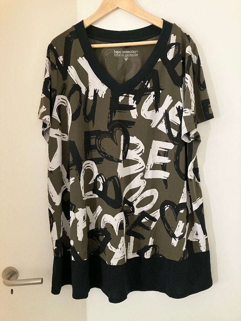 Co ord / 2 delige set 3/4 broek en shirt ZGAN, Bonprix, Maat 46/48 (XL) of groter, Ophalen of Verzenden, Zo goed als nieuw