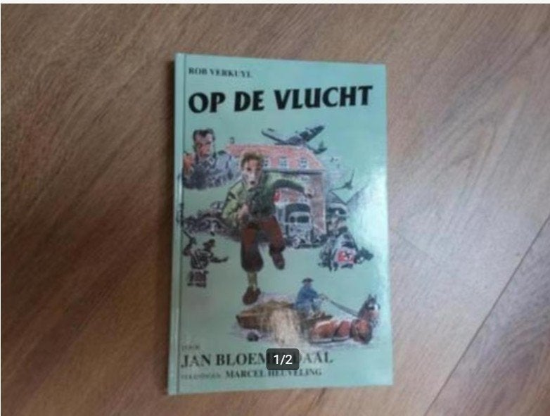Jan Bloemendaal, Rob Verkuyl Op de vlucht., Ophalen of Verzenden, Zo goed als nieuw