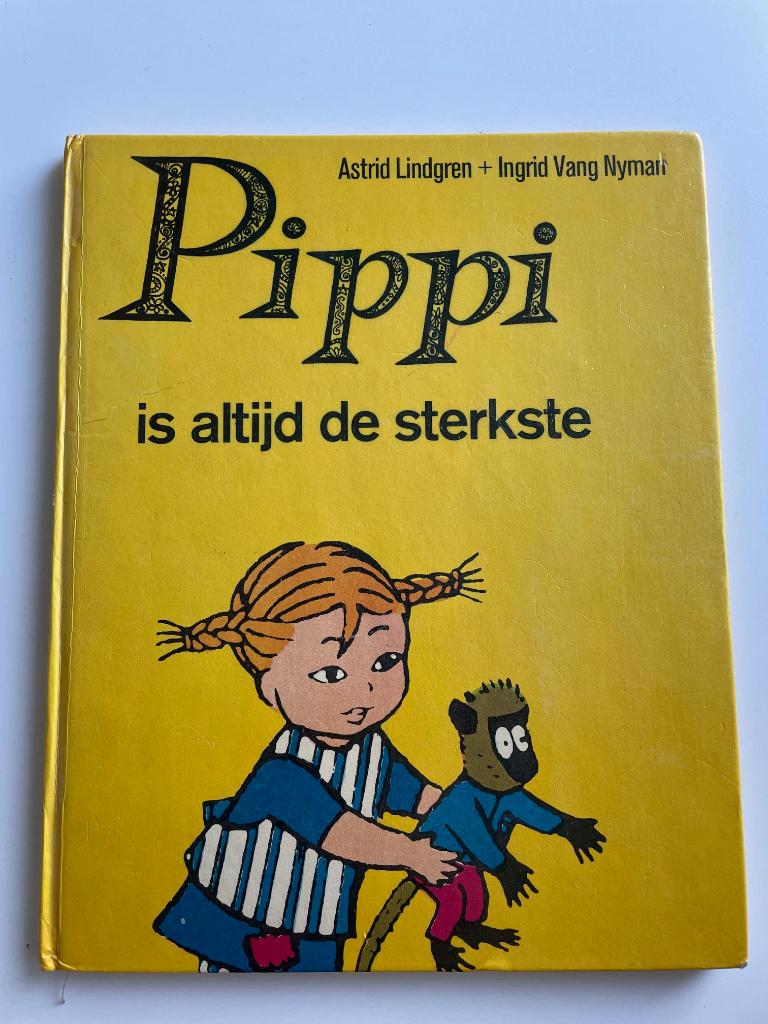 Pippi is altijd de sterkste, uitgave 1971, Fictie algemeen, Astrid Lindgren, Ophalen, Gelezen