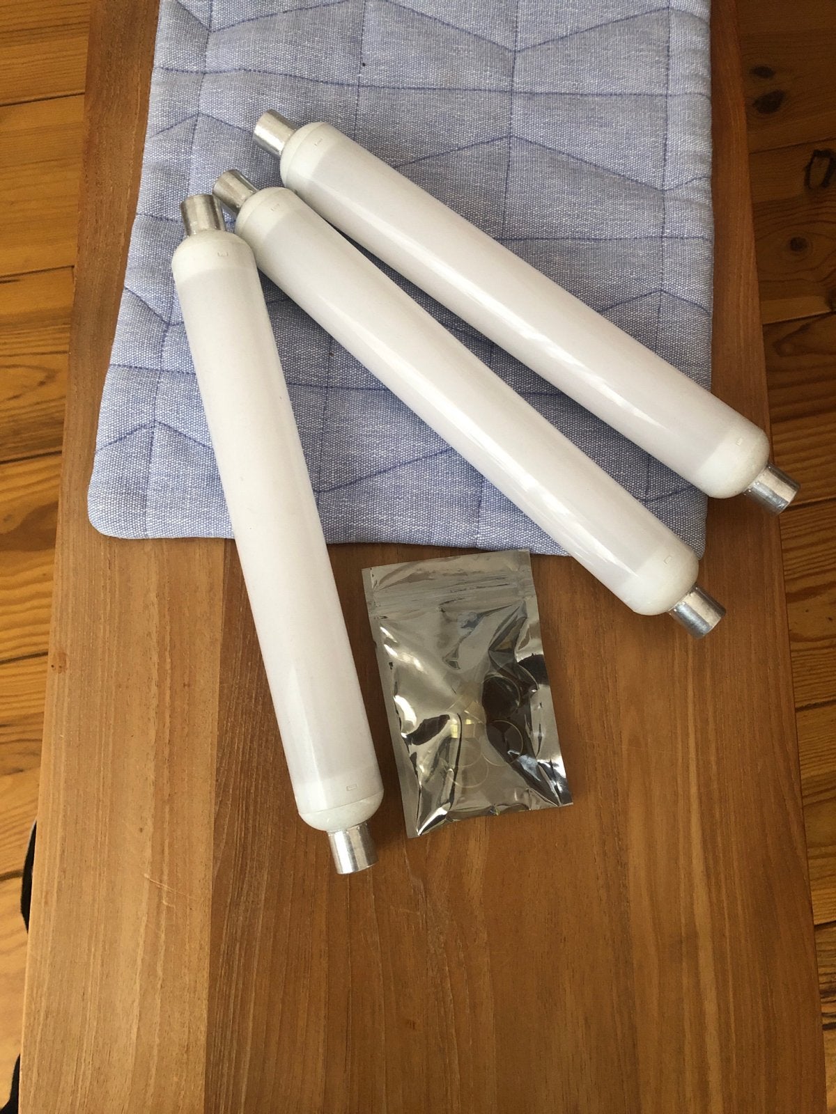 Set van 3 LED TL-buizen - maak je eigen Rietveldlamp, Wit, Overige merken, Kunststof, G13 (TL)