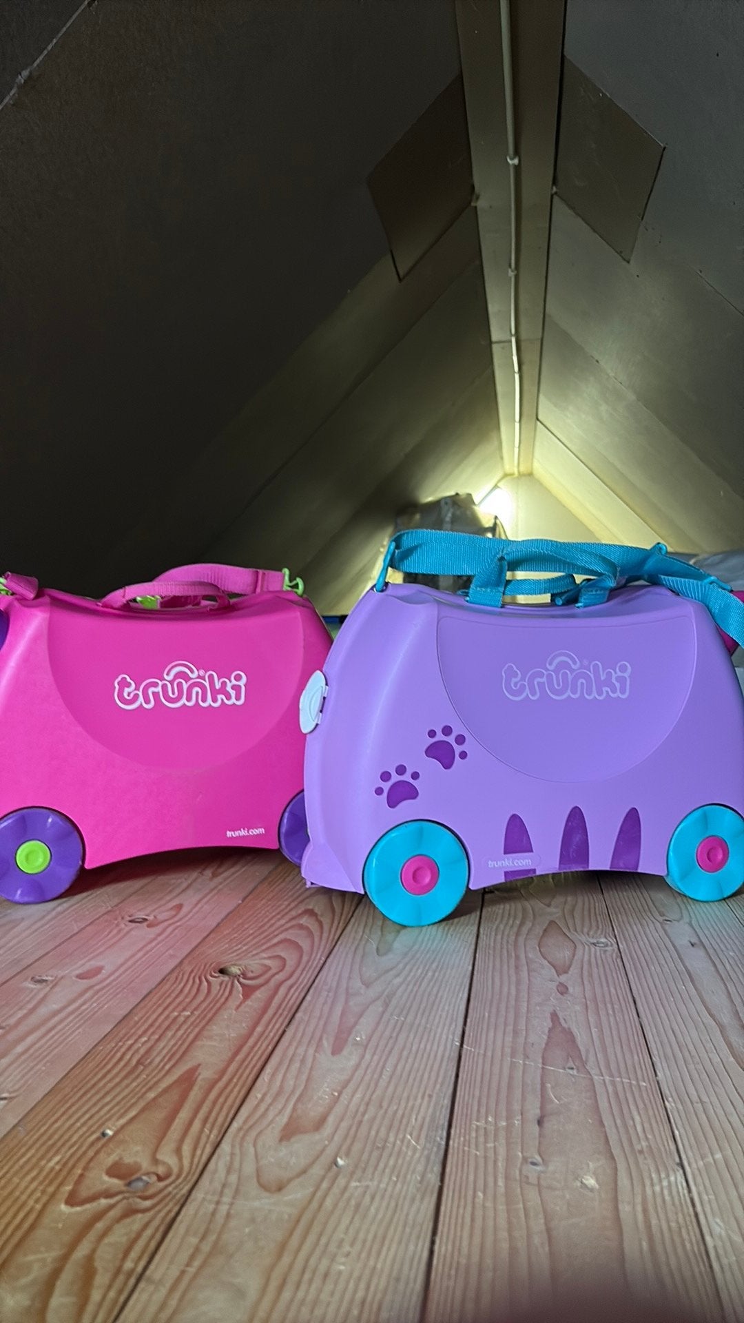 Trunki reis koffer (s), Ophalen, Gebruikt, Hard kunststof, Minder dan 50 cm
