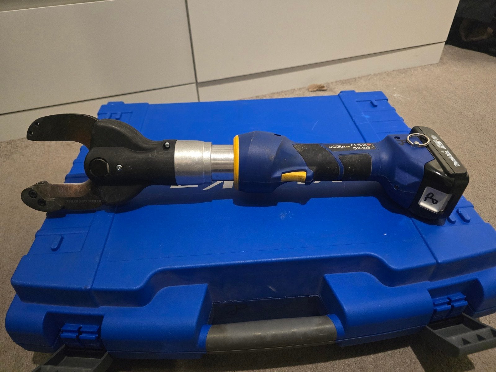 Klauke ESM50CFM Accu-hydraulische Kabelschaar Ø50 mm, Ophalen of Verzenden