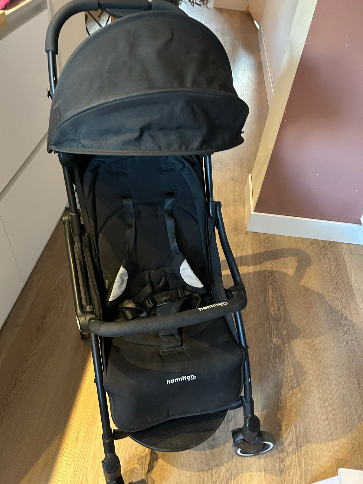 Hamilton by Yoop S1 Plus Buggy - Zwart, Ophalen, Gebruikt, Overige merken, Verstelbare rugleuning
