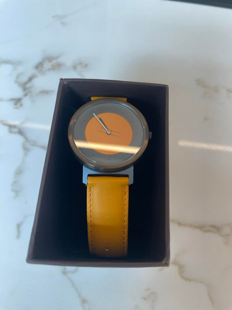 Quantuz Quartz Horloge unisex - Paulus van Leeuwen - Nieuw, Overige merken, Leer, Staal, Polshorloge