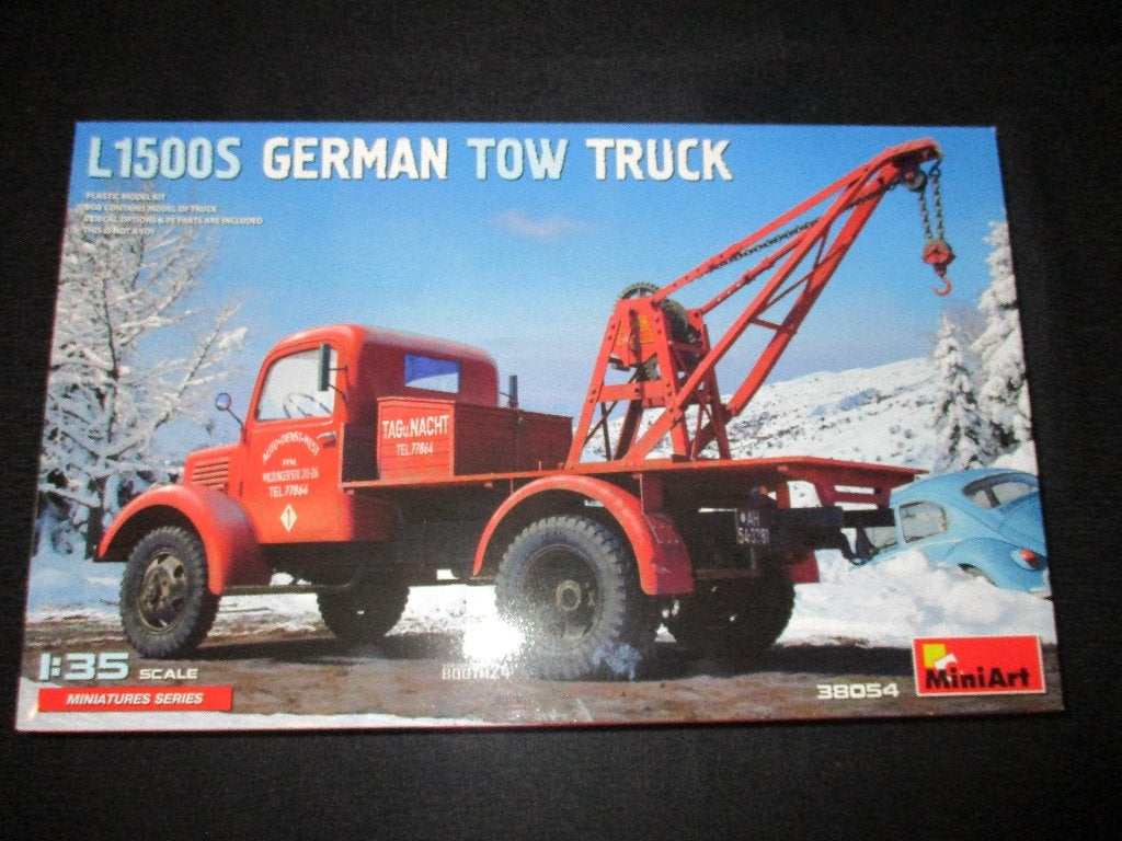 D-286,MINIART 1-35,NO,38054,L1500S German Tow Truck , Overige merken, 1:32 tot 1:50, Overige typen, Nieuw