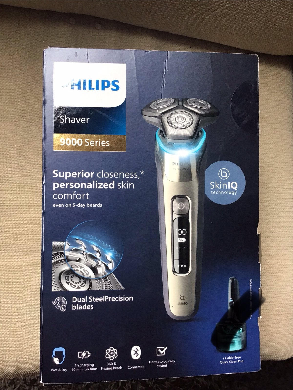 Philips scheerapparaat seie 9000, Ophalen of Verzenden, Gebruikt, Scheren en Epileren