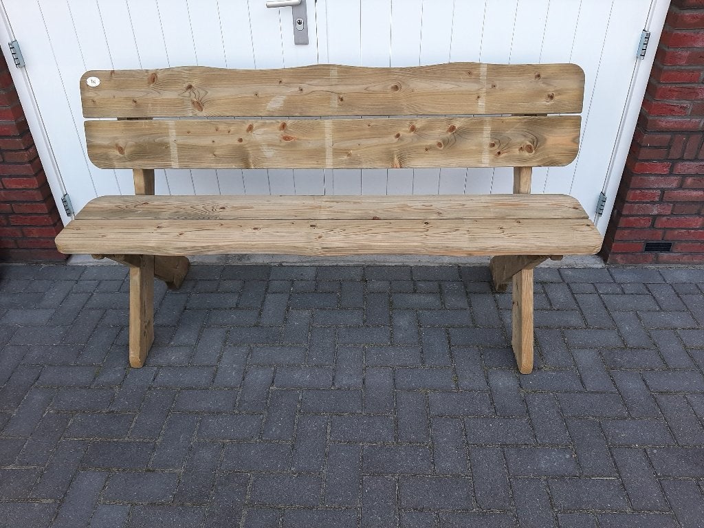 Talen tuinbank Sneek in 120 of 170 cm breedte!!, Ophalen, Nieuw, Hout