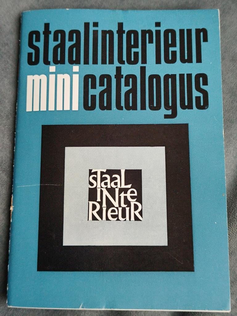 STAALINTERIEUR, ROTTERDAM , MINI CATALOGUS, STOELEN, KASTEN,, Ophalen of Verzenden, Gelezen