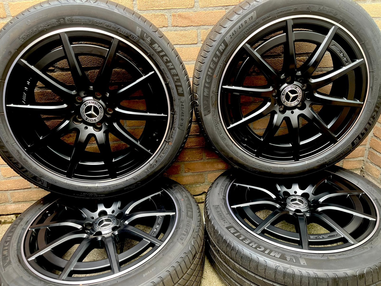 NIEUWE 19” orig AMG Vito V-klasse EQV Michelin zomer.  Tpms, 19 inch, Banden en Velgen, Nieuw, Ophalen of Verzenden