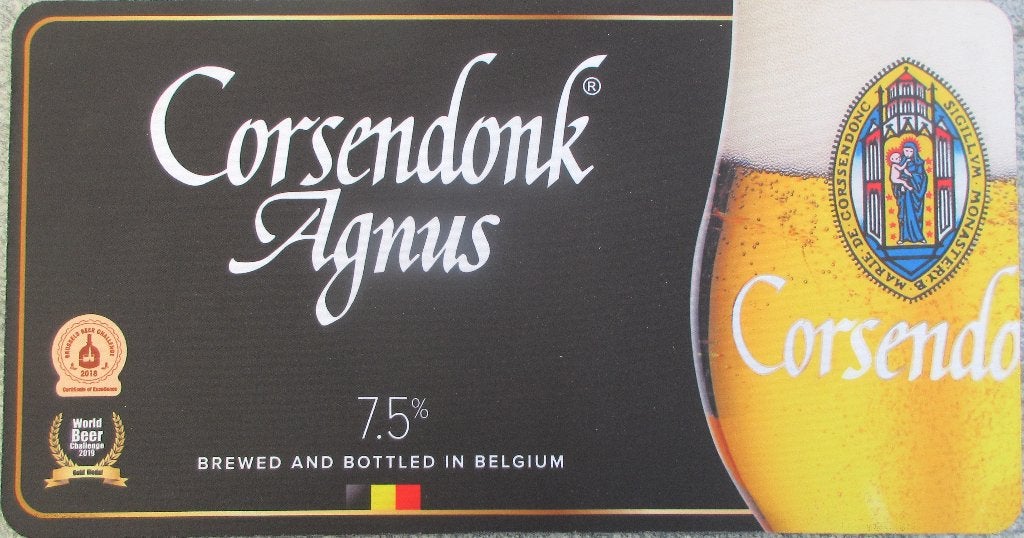 Barloper Corsendonk Agnus 7.5%, Verzamelen, Ophalen of Verzenden, Gebruikt, Overige typen, Overige merken
