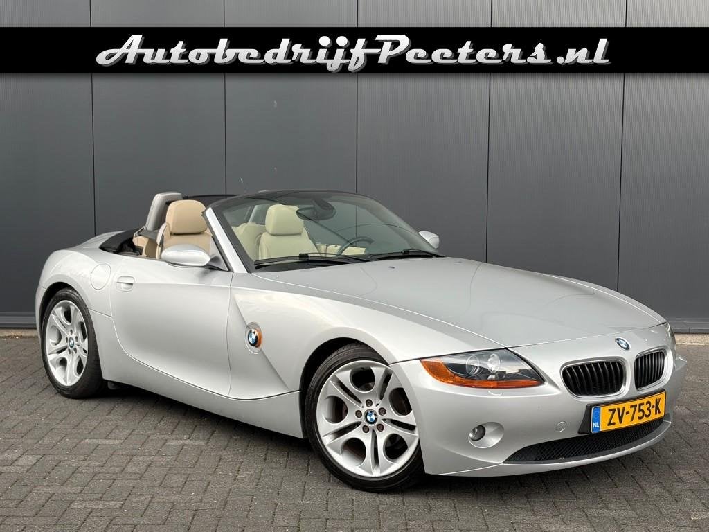 Bmw Z4 Roadster 2.5i M-Sportonderstel Leder Stoelverwarming, Auto's, BMW, Achterwielaandrijving, Gebruikt, Cabriolet, Handgeschakeld