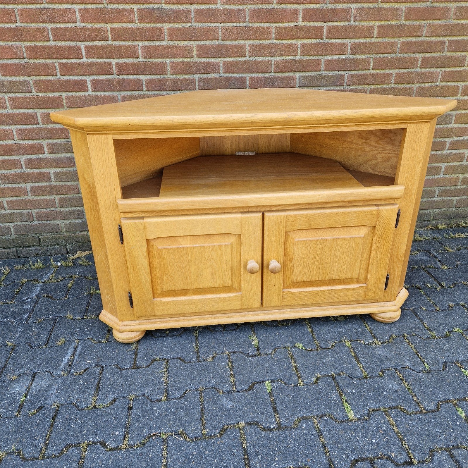 Hoekkast/ TVKast, Ophalen, 50 tot 100 cm, Zo goed als nieuw, Minder dan 100 cm