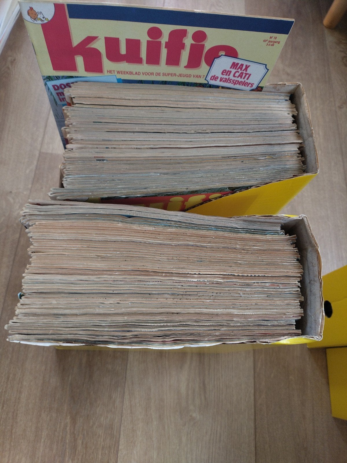 Kuifje weekbladen 87,88,89, Boeken, Ophalen, Gelezen, Overige typen
