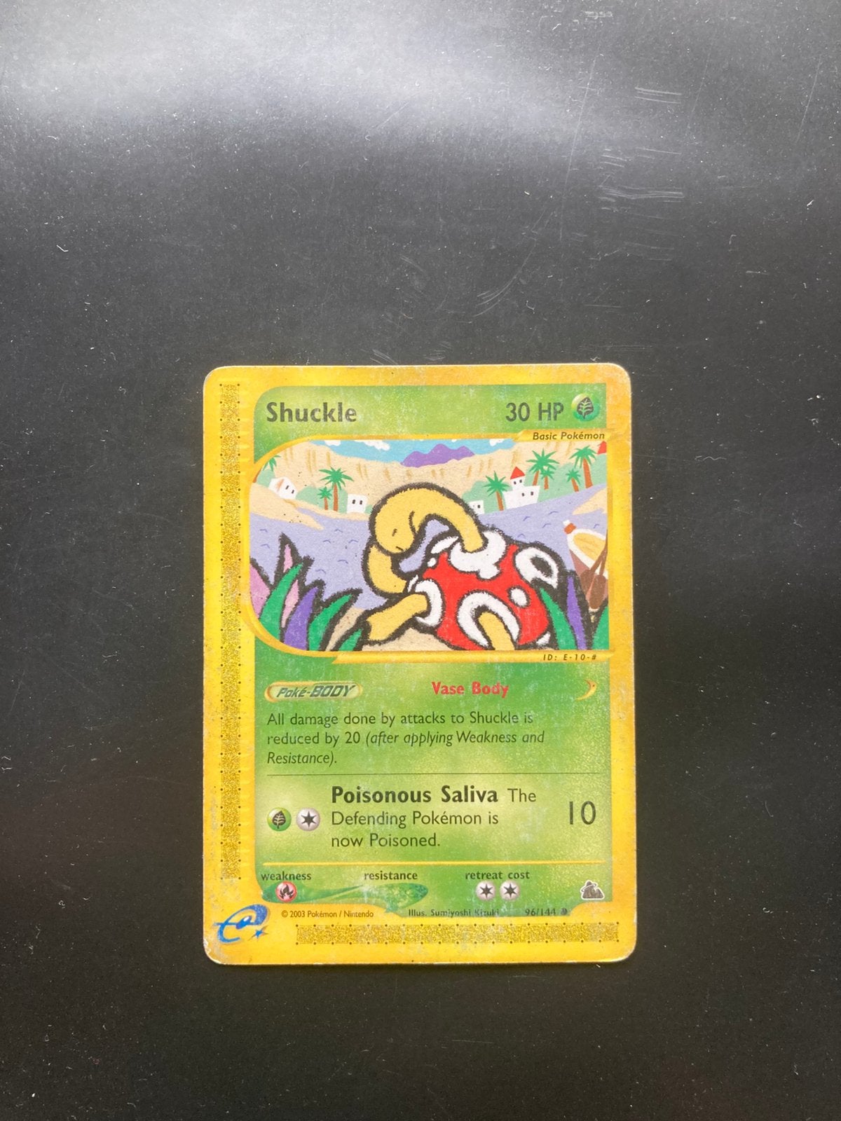 Pokemon kaart Shuckle, Ophalen of Verzenden, Zo goed als nieuw