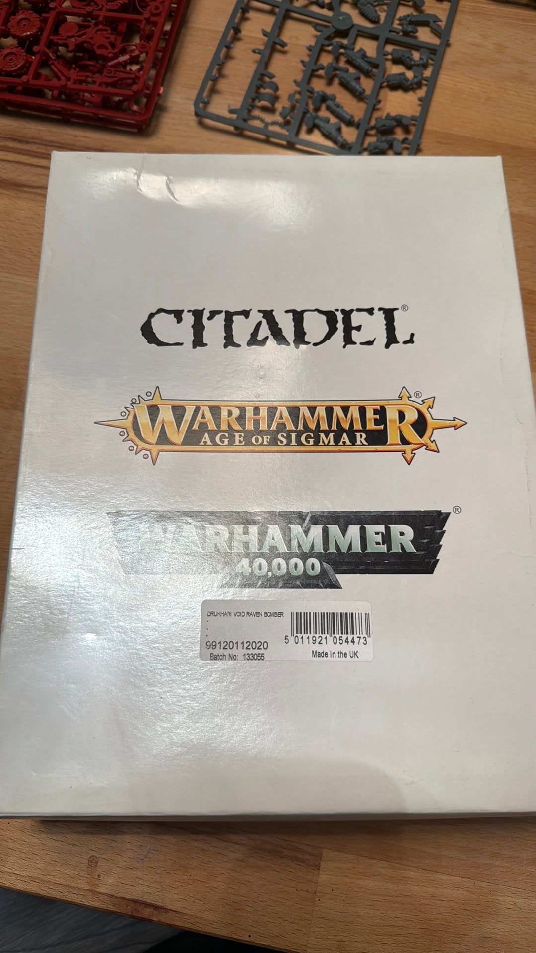 Warhammer 40k Drukhari Voidraven Bomber, Ophalen of Verzenden, Nieuw