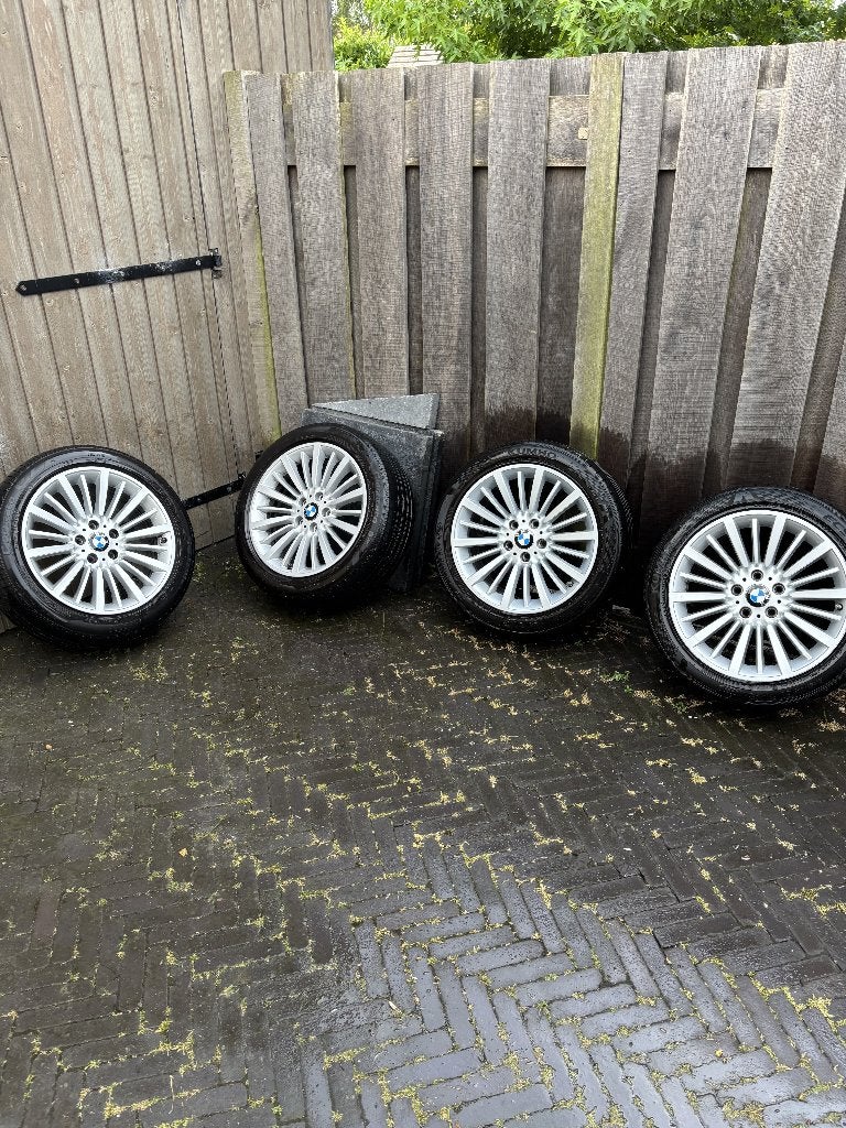 bmw 18 inch velgen + banden Run flat, Ophalen, 18 inch, Gebruikt, Velg(en)