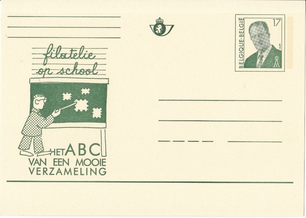 België – geïll. briefkaart – Albert – type MTVM - ongelopen, Verzenden, Briefkaart