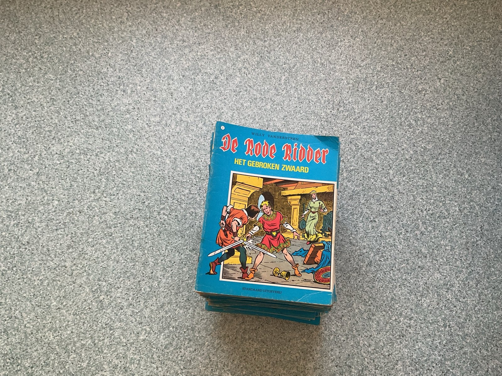 De Rode Ridder stripboeken nr 1 t/m 105 in een koop € 75,00, Eén stripboek, Ophalen of Verzenden, Gelezen