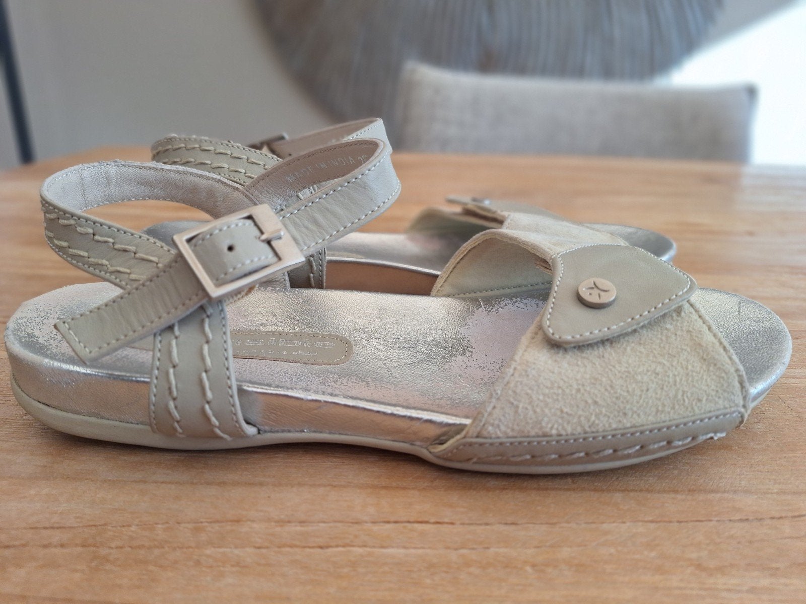 Heerlijke sandalen Xsensible,  38, Xsensible, Beige, Gedragen, Sandalen of Muiltjes