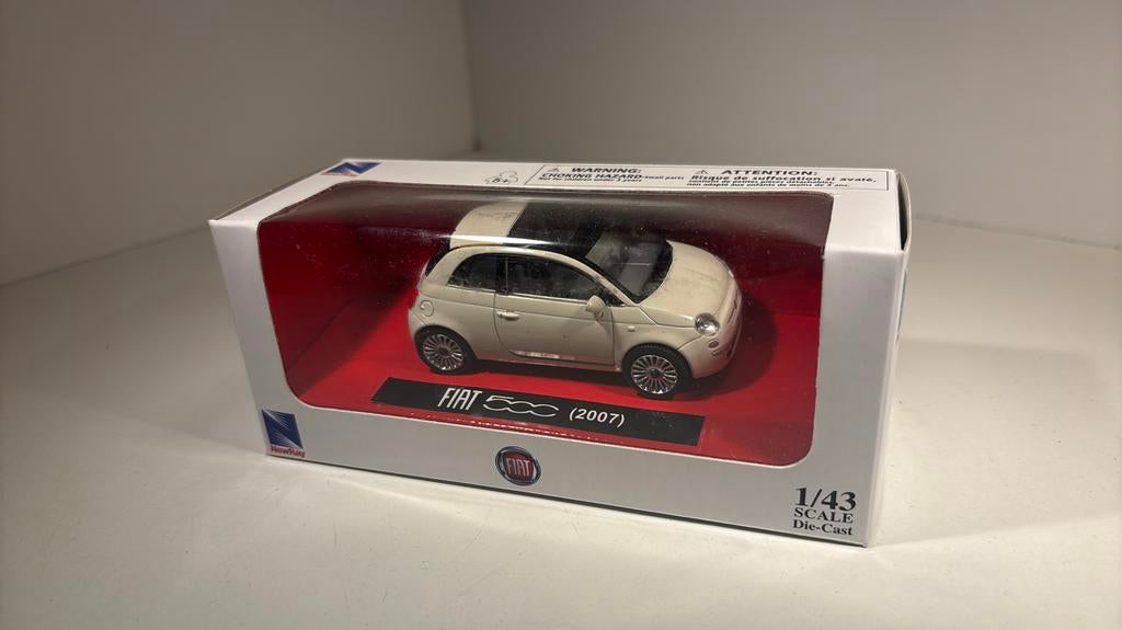 Fiat 500 white 2007 new ray 1.43, Overige merken, Auto, Ophalen of Verzenden, A