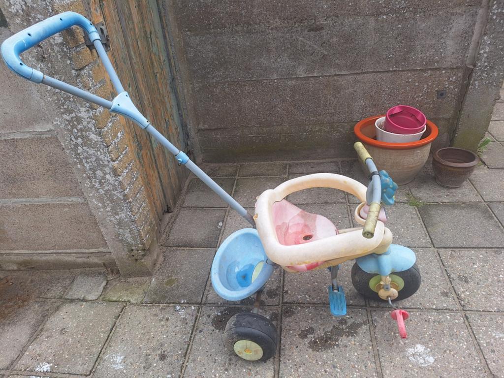 smarTrike driewieler met duwstang, Ophalen, Gebruikt, SmarTrike, Duwstang