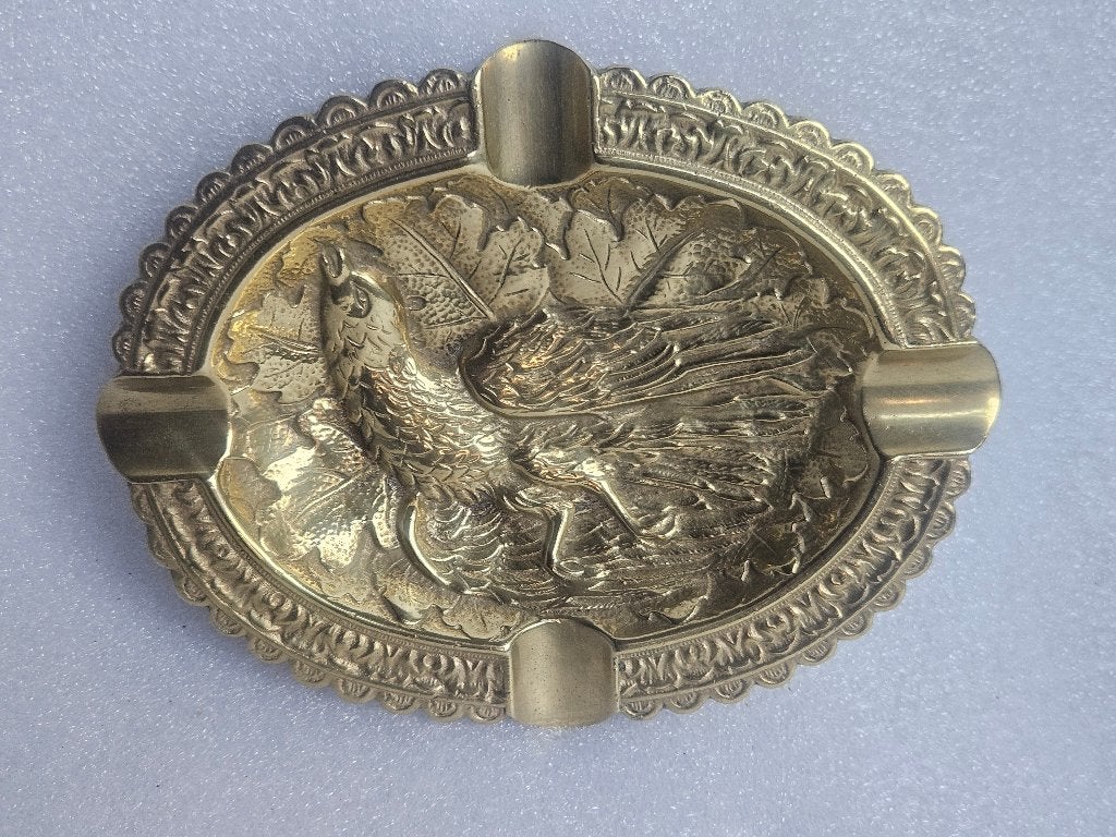 Asbak / Schaaltje in vorm van jachttafereel (fazant), Ophalen of Verzenden, Koper