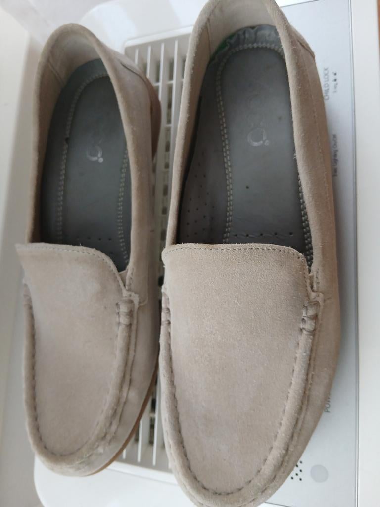 Gabor dames suède mocassins - Maat 37,5/38, Gabor, Ophalen of Verzenden, Nieuw, Espadrilles of Moccasins