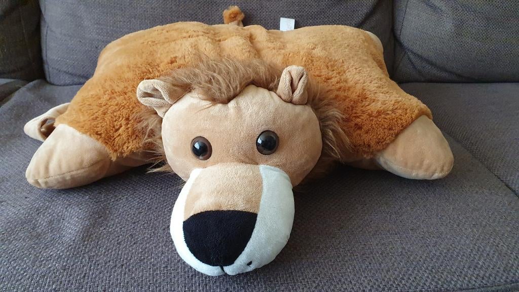 Swizzels kussen/ knuffel leeuw., Ophalen of Verzenden, Zo goed als nieuw, Leeuw
