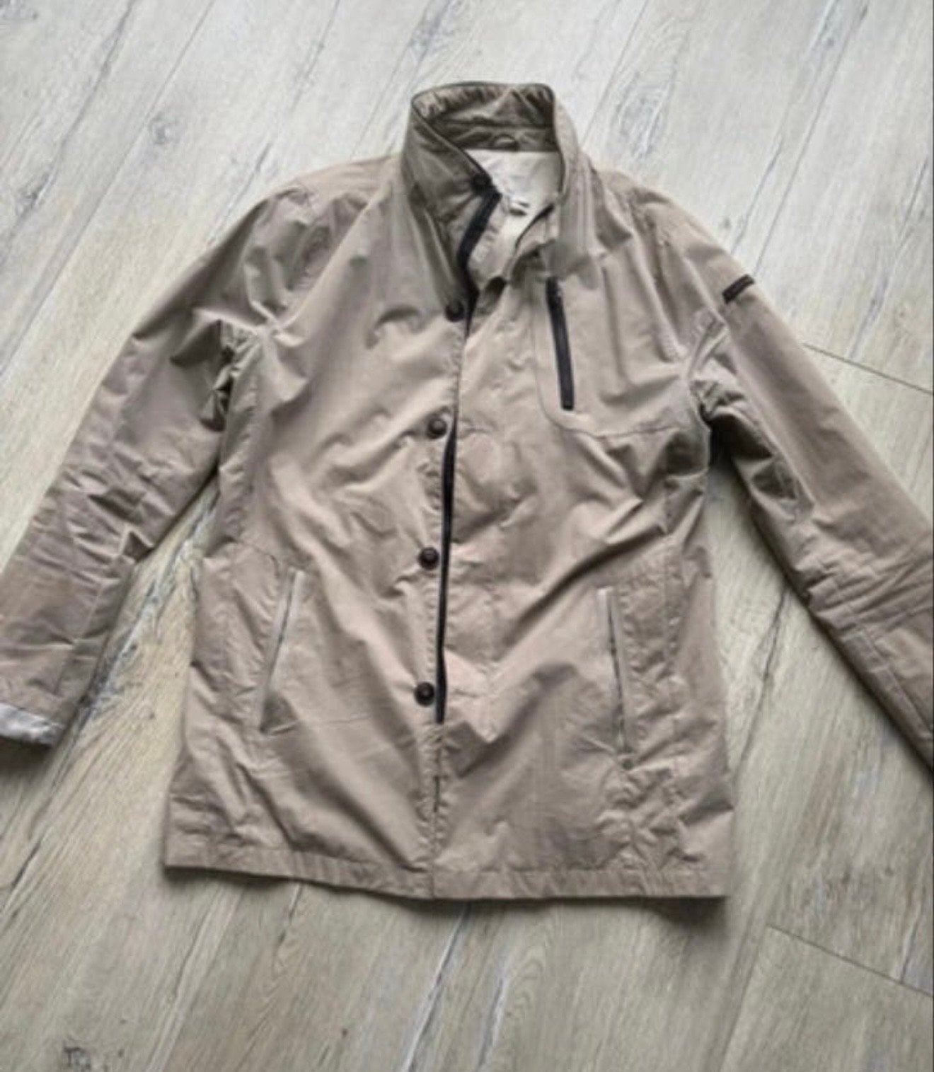 Cast Iron Muscle Car Coat - Beige/Zandkleurig, Kleding | Heren, Jassen | Zomer, Ophalen of Verzenden, Nieuw, Maat 56/58 (XL), Beige