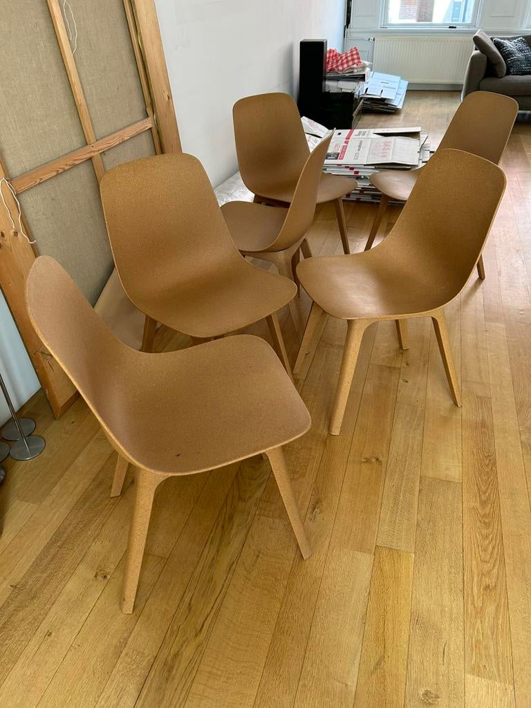 Ikea eetkamerstoel Odger, Huis en Inrichting, Stoelen, Ophalen, Zo goed als nieuw, Overige kleuren