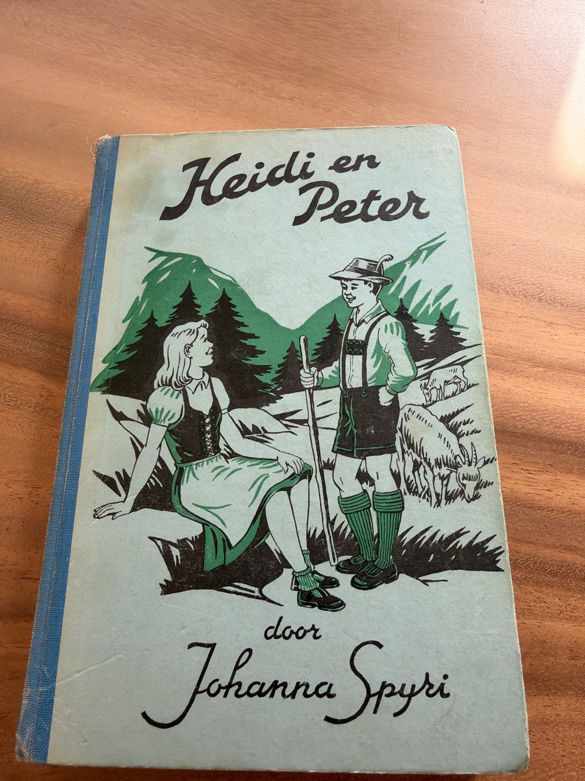 Heidi en Peter door Johanna Spyri - Jeugdland, Ophalen of Verzenden, Gelezen, Fictie algemeen