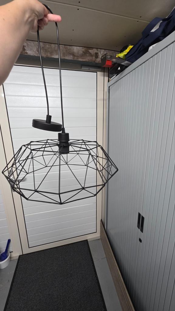 Eglo carlton2 industriële hanglamp, Ophalen